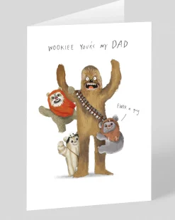 Alex Willmore Father's Day|Father's Day Cards*Wookie Hairy Father's Day Card | Ohh Deer