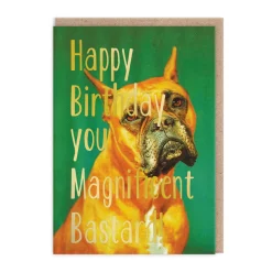 Smitten Kitten Birthday Cards*You Magnificent Bastard Birthday Card 🐕 | Ohh Deer