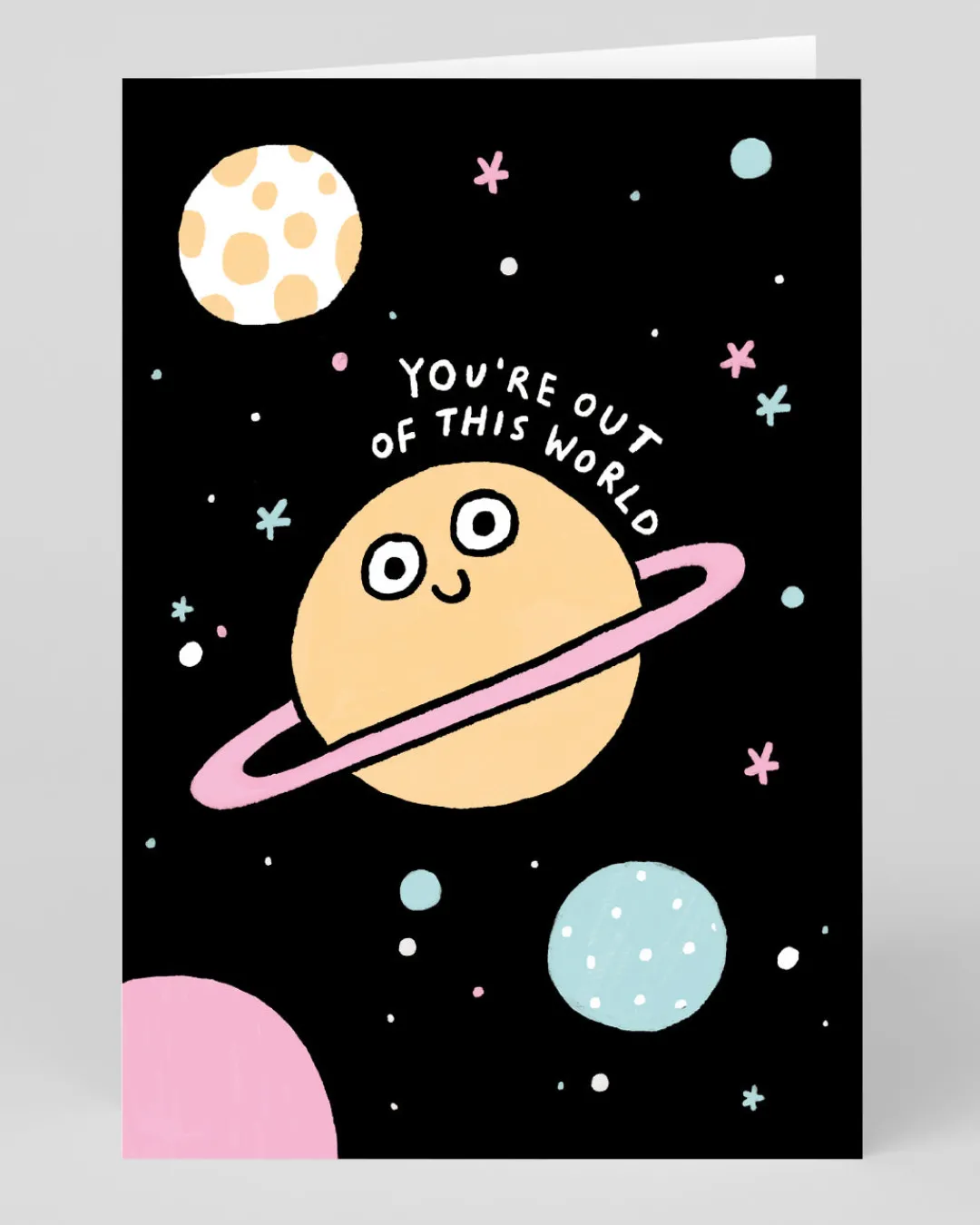 Gemma Correll Birthday|Birthday Cards*You're Out Of This World Greeting Card | Ohh Deer