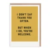 Ohh Deer Thank You*You're Welcome Thank You Card |