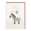 Ohh Deer Birthday Cards*Zebra Happy Birthday Card