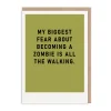 Ohh Deer Birthday Cards*Zombie All The Walking Greeting Card 🚷 |