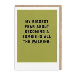 Ohh Deer Birthday Cards*Zombie All The Walking Greeting Card 🚷 |